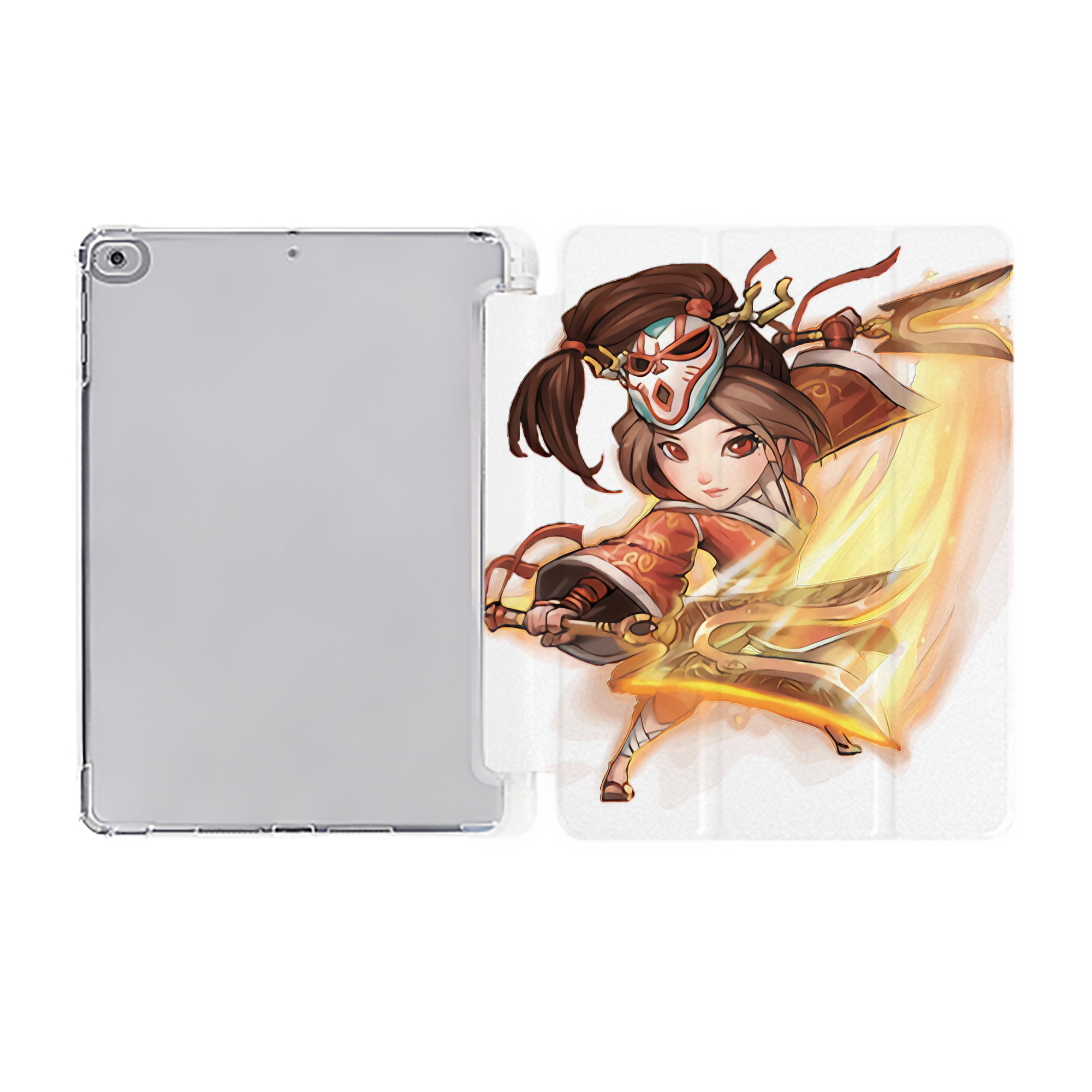 （画像用） リーグ・オブ・レジェンド League of Legends LOL IPad ケース ペン収納付き 三つ折りスタンド PUレザー×シリコン 対応機種9.5/10.5/10.9インチ